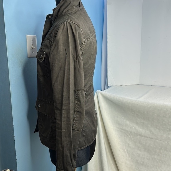 J Crew Resin-coated twill field jacket size s - Picture 3 of 10